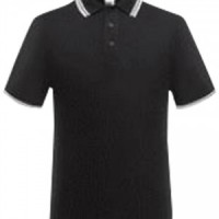 SKP023 manufacturing short-sleeved Polo shirt design striped collar short-sleeved Polo shirt short-sleeved Polo shirt supplier business group activities detail view-1